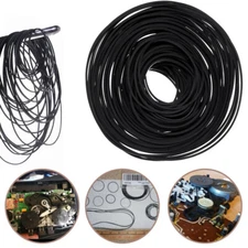 Square Rubber Drive Belt Replacement For Cassette Recorder Repair 40mm-135mm 1mm