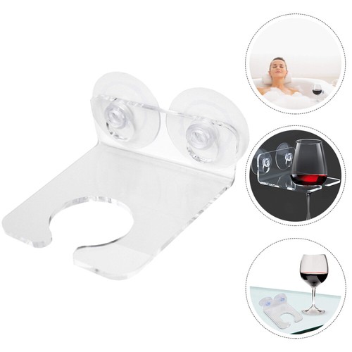 Rack Wine Cup Holder Wine Glass Holder Bathtub Supply Bathtub Home - 第 1/12 張圖片