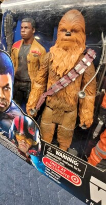 The Force Awakens Exclusive 6 Action Figure Set Finn Chewbacca Poe