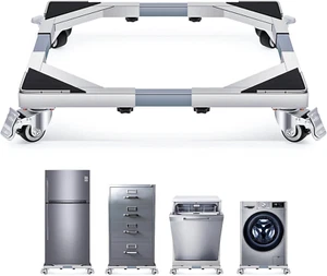 Piédestal para lavadora y secadora refrigerador base movil mobile soporte ruedas