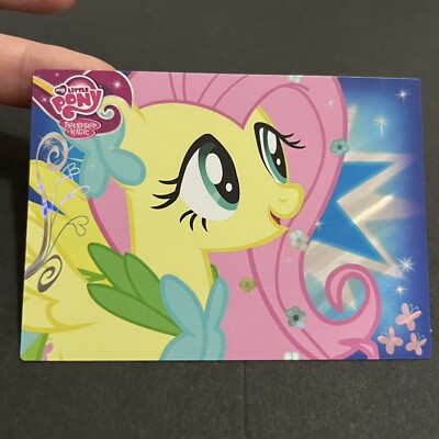 My Little Pony MLP FIM Fluttershy Collector's Box Promo Holo Card