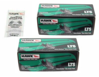Hawk LTS Front + Rear Brake Pads Fits 2007-2016 Toyota Tundra
