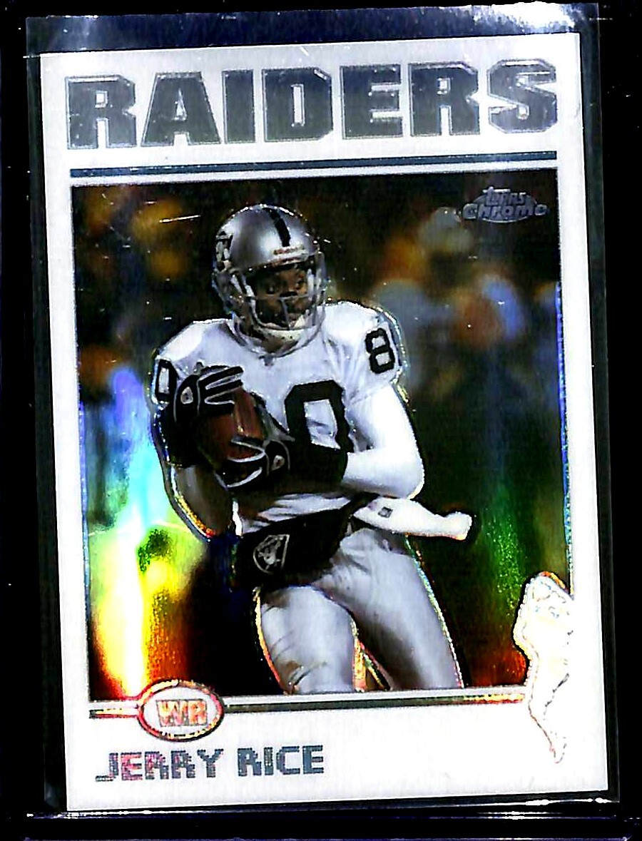 2004 Topps Chrome Football Refractor #36 Jerry Rice
