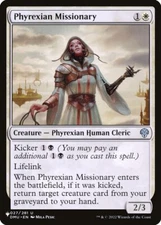 MTG Magic the Gathering Phyrexian Missionary (DMU-27/2851) The List NM