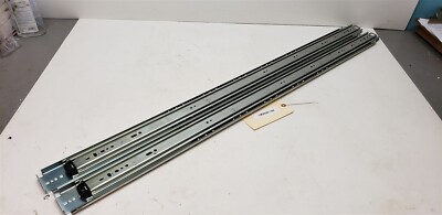 Pair of Accuride C9301-48P Zinc Finish 48'' Heavy Duty Drawer Slide Set New
