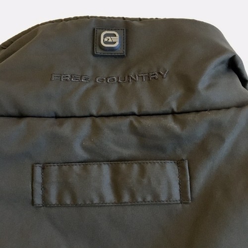 Free Country Men's Black Puffer Vest Jacket Size XL - Picture 5 of 7