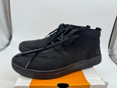 Timberland Davis Square Chukka Boots Mens Black Leather Lace  display picture 1