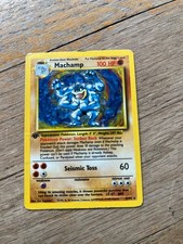 Machamp - (Base Set Shadowless) 008/102 Deck Exclusives Holo pokemon card
