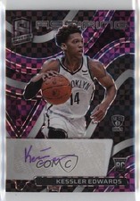 2021 Panini Spectra Aspiring Purple Prizm 9/30 Kessler Edwards #AA-KEW Auto 9ad