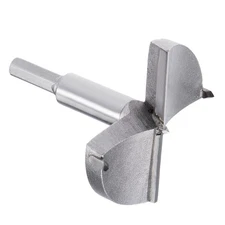 Forstner Drill Bit - [80mm] Carbide Wood Auger Opener Boring Bit, Gray