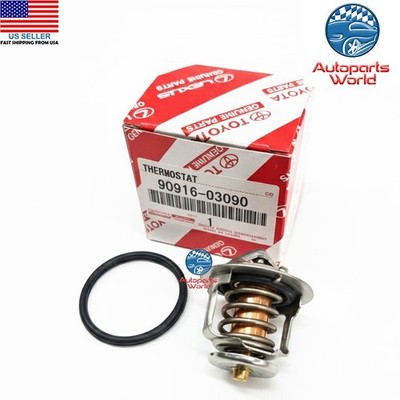 GENUINE OEM TOYOTA CAMRY CELICA COROLLA MR2 THERMOSTAT W/GASKET