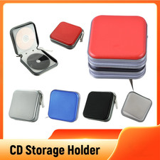 40 CD DVD Carry Case Disc Storage Holder CD Sleeve Wallet Ideal Car Lot