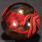 JABO UV OXBLOOD FLAME Swirl Marble 3/4" Mint Hawkeyespicks sg — photo 7