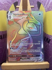 Pokémon Inteleon VMAX 195/192 Rebel Clash TCG Rainbow Secret Rare