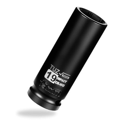 1/2 Inch Drive 19mm Deep Metric 1/2  Drive 19mm Deep 1/2'' Drive Deep Socket