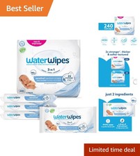 Sensitive Newborn Baby Wipes - 240 Count, Unscented Hypoallergenic Care