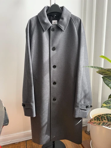 Cappotto Burberry Blackheath grigio antracite nuovo con etichette taglia US 44 EU 54 uomo $2050