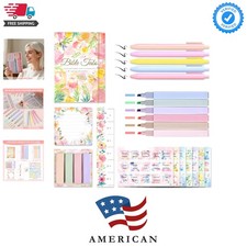 Bible Study Supplies Journaling Kit for Women, Bible Study Kit with 11 No Ble...