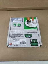 The Cuff Original Adjustable Ankle Weights 5lbs 10-3331-1 Fitness PT Rehab NEW