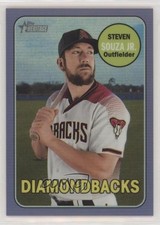 2018 Heritage High Number Hot Box Chrome Purple Refractor Steven Souza Jr 9gy