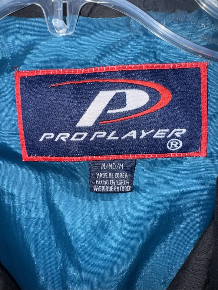 Jacksonville Jaguars Proplayer Football Windbreaker Mens Medium Vintage - Image 2 of 4