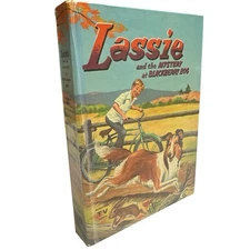 Vintage 1956 Lassie And The Mystery At BlackBerry Bog - Book 