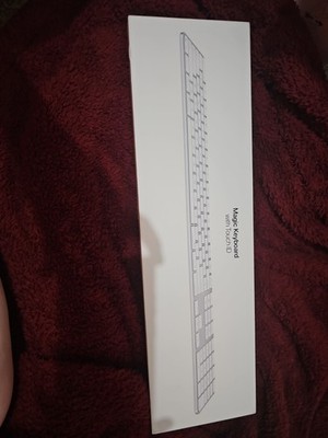 Apple  Magic Keyboard Touch ID and Numeric Keypad USB-C WHITE