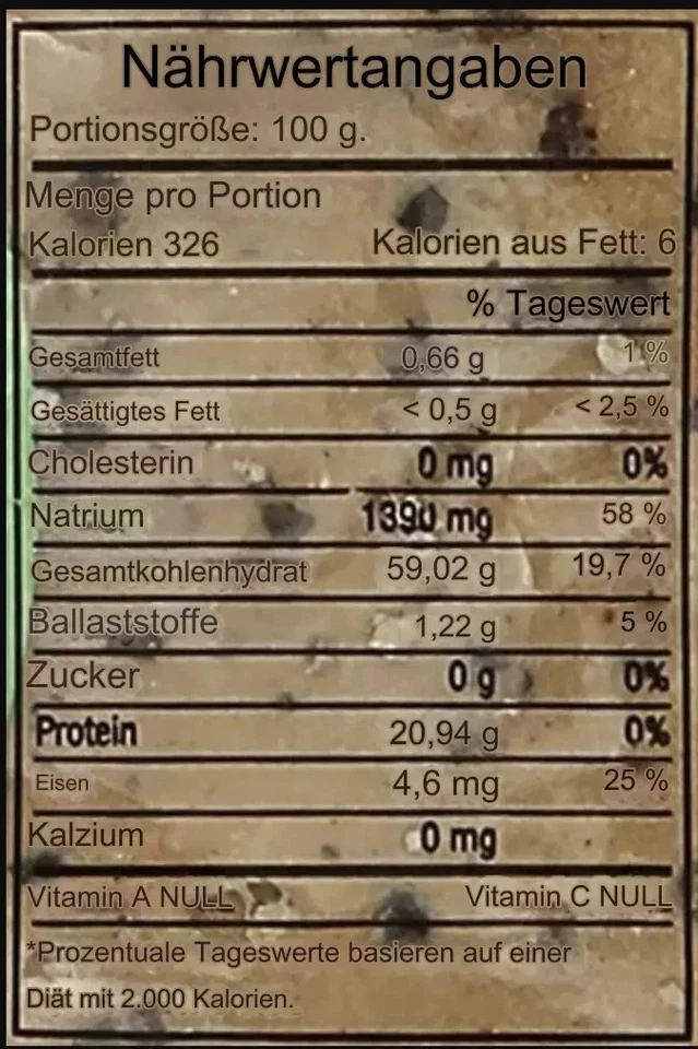 Lijjat Papadam mit Punjabi Masala Geschmack 3 x 200 g - Bild 2 von 2