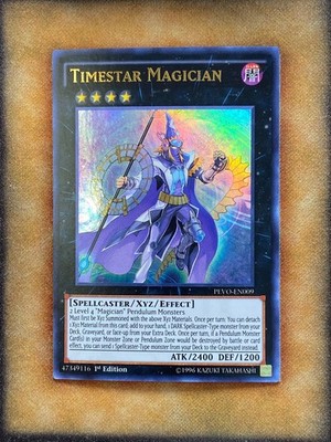 Yugioh Timestar Magician PEVO-EN009 Ultra Rare 1st Ed NM