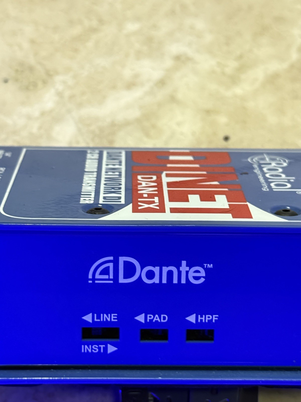 Radial Engineering J-Class DiNet Dan-RX Dante Network Receiver