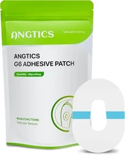 Dexcom G6 Adhesive Patches Waterproof,40 Pack Clear Overpatch for G6, 