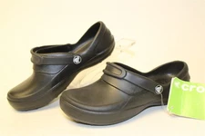 Crocs NWD Mercy Work Clog Women Size 5 34 35 Black Roomy Comfort Shoes 10876-060
