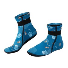 3mm Neoprene Wetsuit Socks for Kids Toddler Beach Soft Shoes Non-Slip Boys Girls
