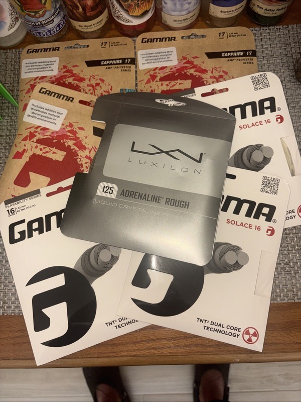 7 Sets Tennis String Luxilon Gamma 