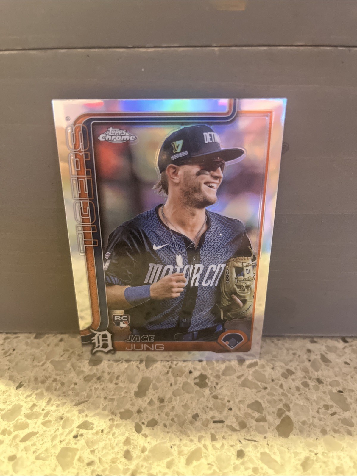 JACE JUNG 2025 TOPPS CHROME ROOKIE IMAGE VARIATION SP #225 RC