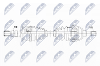 Antriebswelle Nty NPW-PL-075 FüR Opel Astra Caravan P10 Gtc Lpg Turbo Cdti