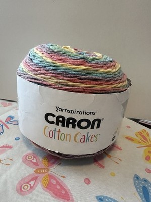Caron Cotton Cakes On Calico Flowers #4 530yds 8.8oz
