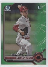 2022 Bowman Draft Chrome Green Refractor 57/99 Bryce Hubbart #BDC-17 4f5