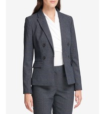 DKNY Womens Double Breasted Blazer Size 6