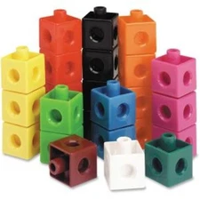 Learning Resources Snap Cubes, Set Of 100 - Skill Learning: Building, Grouping,