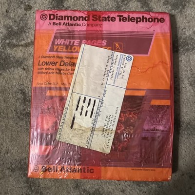 Bell Atlantic Yellow Pages 1990s May 302 Phone Directory 1990S May 1990 Sealed