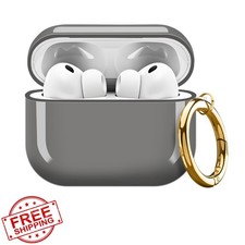 AirPods Pro 3 2025 Case Women Cute Shockproof Gold Buckle