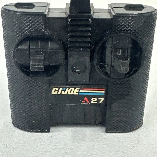 Vintage G.I. Joe Crossfire 1987 Vehicle Alpha 27 Remote Control Untested
