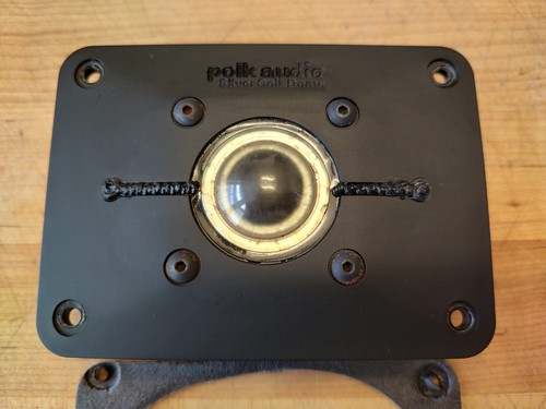 Polk SL-1000 Silver Coil Tweeter / from SDA-2/ Plastic faceplate /Tested/ 2 Av - Picture 2 of 6