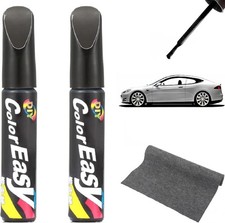 Auto Lackstift Kratzer Reparaturset Schwarz 2 Stück Autolack Reparatur