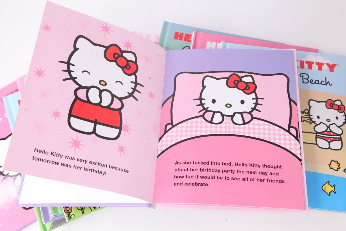 洋書 HELLO KITTY Storybook Library Gift Box Hello Kitty Storybook Library Gift Hardcover Books Box Set