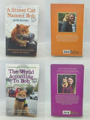 The World According To Bob & A Street Cat Called Bob, James Bowen Hardbacks