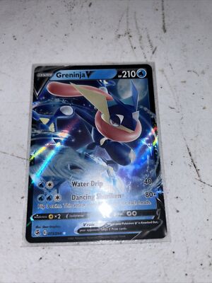 greninja v pokemon card price Greninja V Hp 210 Holo #73 Pokmon Card 2021