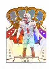 Jeff Okudah ~ 2020 Panini Chronicles ~ Crown Royale Rookie #3