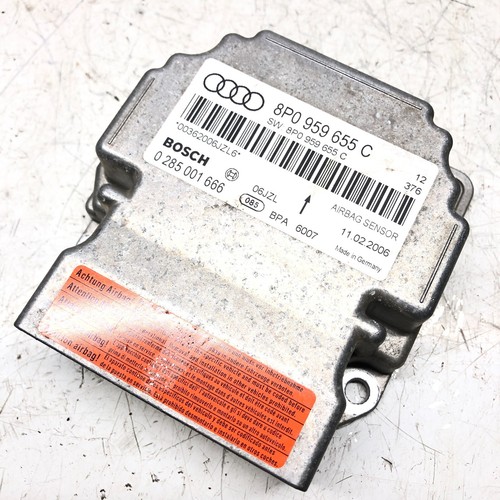 AUDI A3 8P SPORTBACK 2.0 TDI SAFETY CRASH BAG ECU MODUL 8P0959655C 2004 - 2008